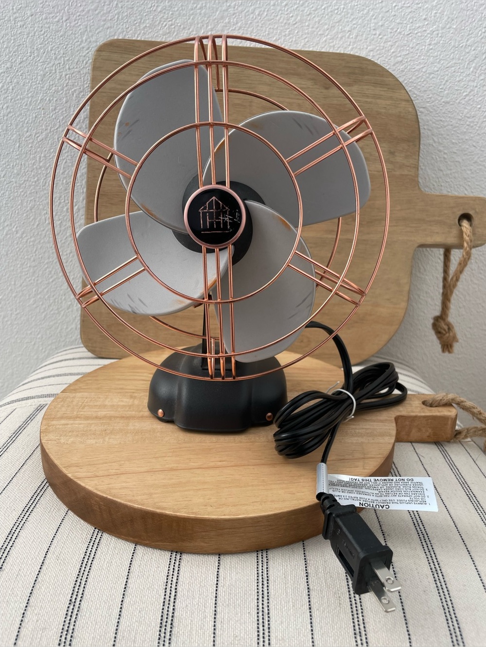 SALE! Hearth & Hand by Magnolia Copper Wire Small Table Fan